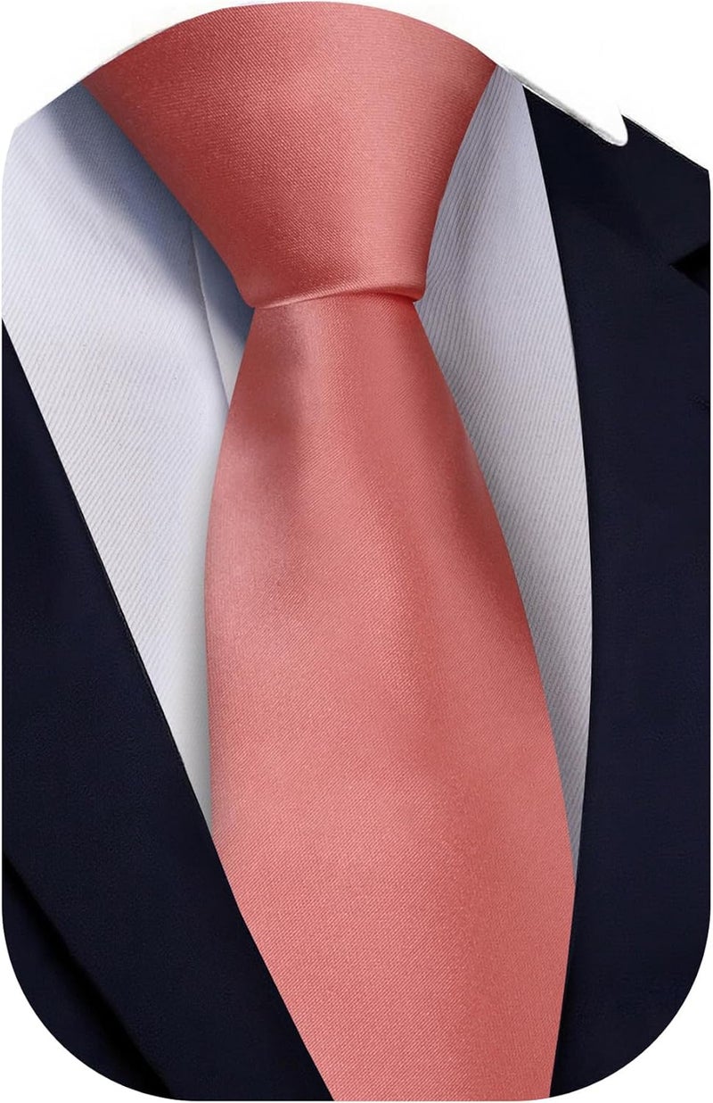 Ailisus Store Boys Tie Solid Color Silk Satin Pre-tied Kids Necktie for Age 8-12 Adjustable Formal Wedding School Graduation - Image 1